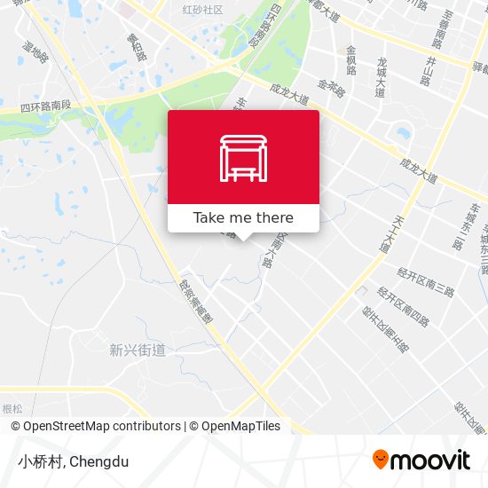 小桥村 map