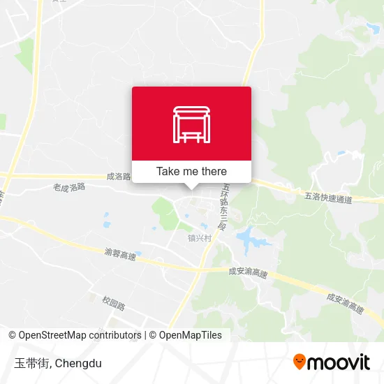 玉带街 map