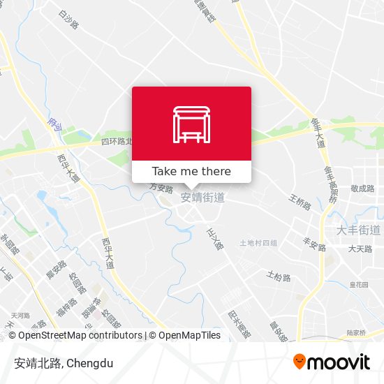安靖北路 map
