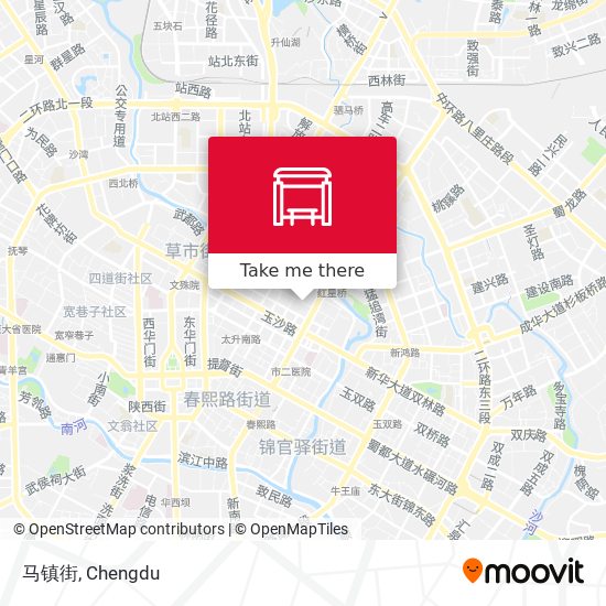 马镇街 map