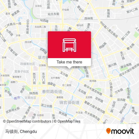 马镇街 map