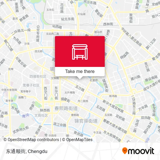 东通顺街 map