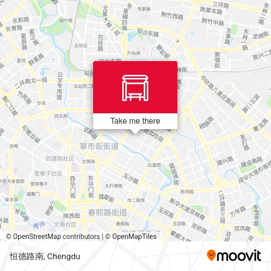 恒德路南 map
