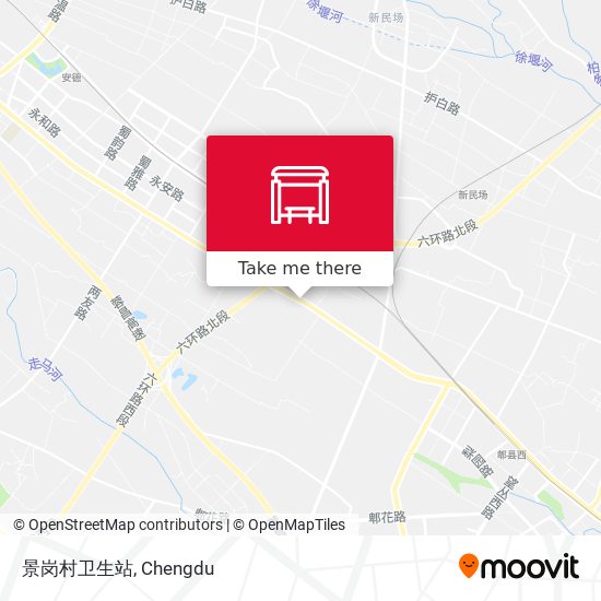 景岗村卫生站 map