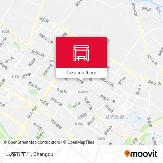 成都客车厂 map