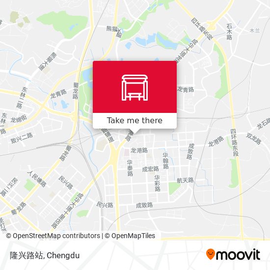 隆兴路站 map