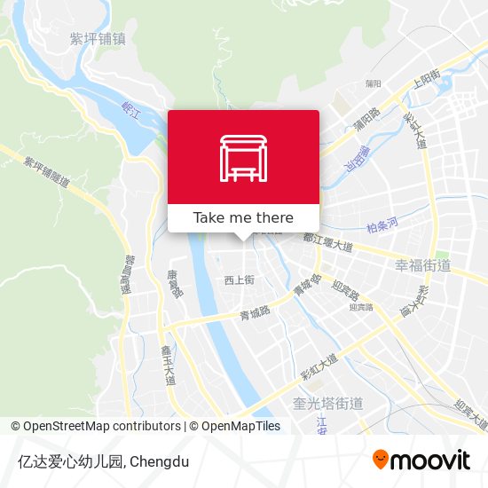 亿达爱心幼儿园 map