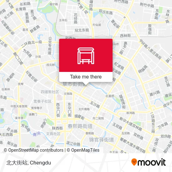 北大街站 map