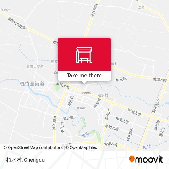 柏水村 map