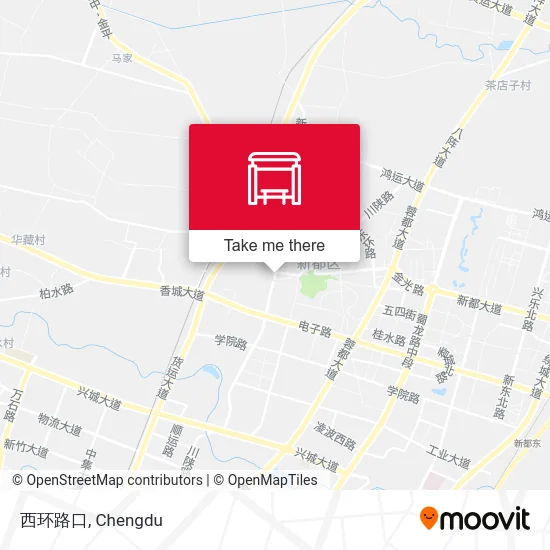 西环路口 map