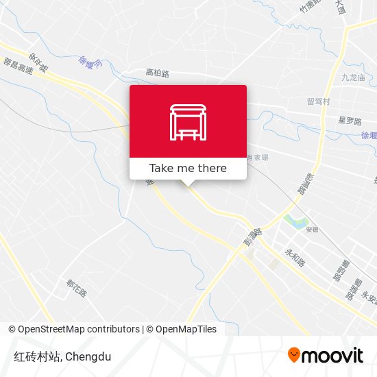 红砖村站 map