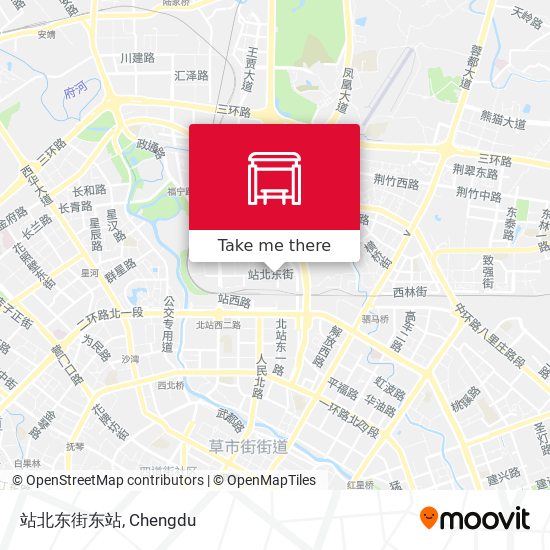 站北东街东站 map