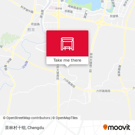 茶林村十组 map