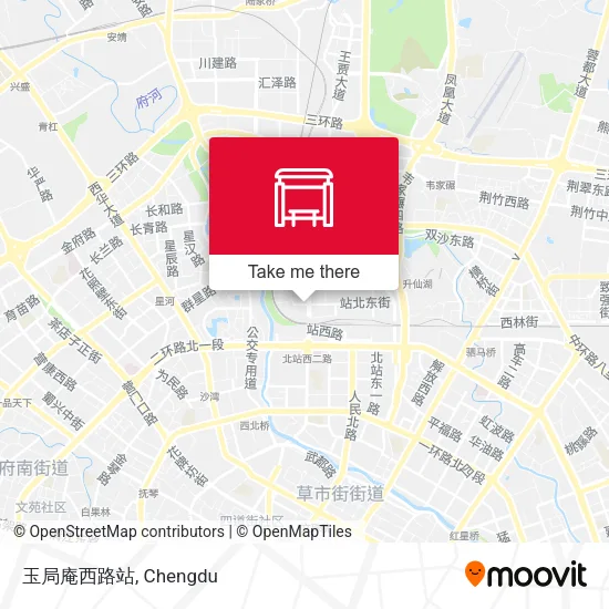 玉局庵西路站 map