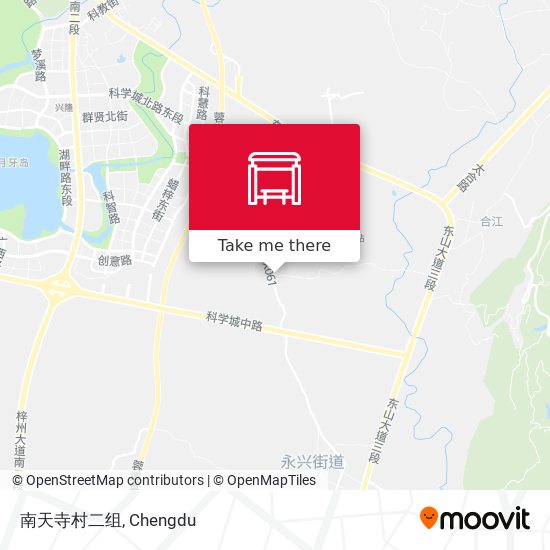 南天寺村二组 map