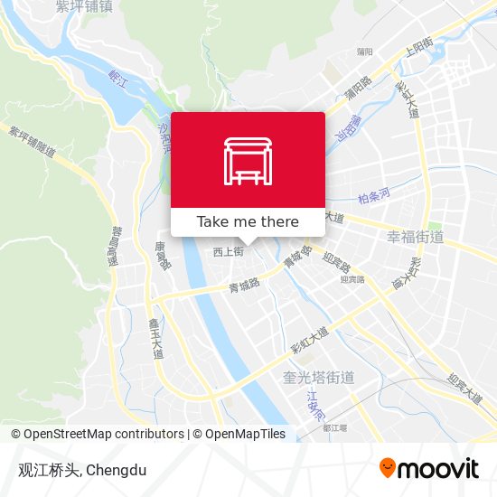 观江桥头 map
