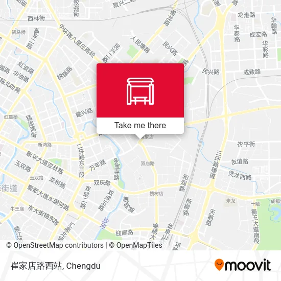 崔家店路西站 map