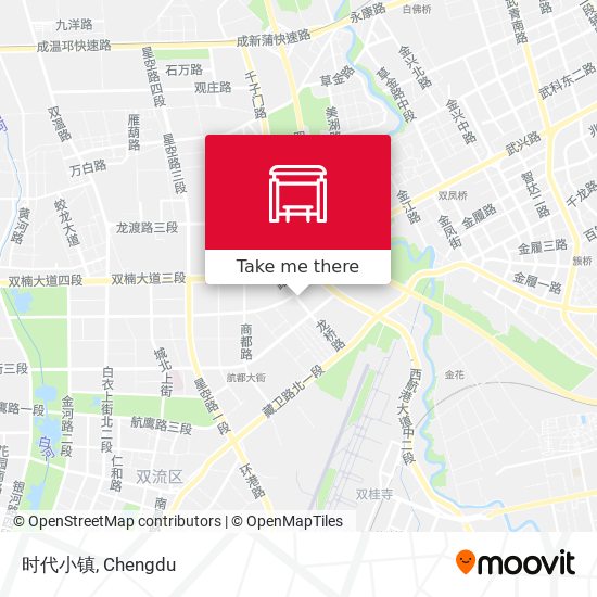 时代小镇 map