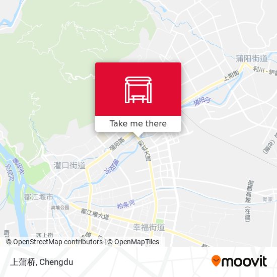 上蒲桥 map
