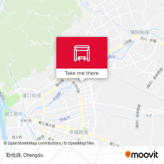 勤俭路 map
