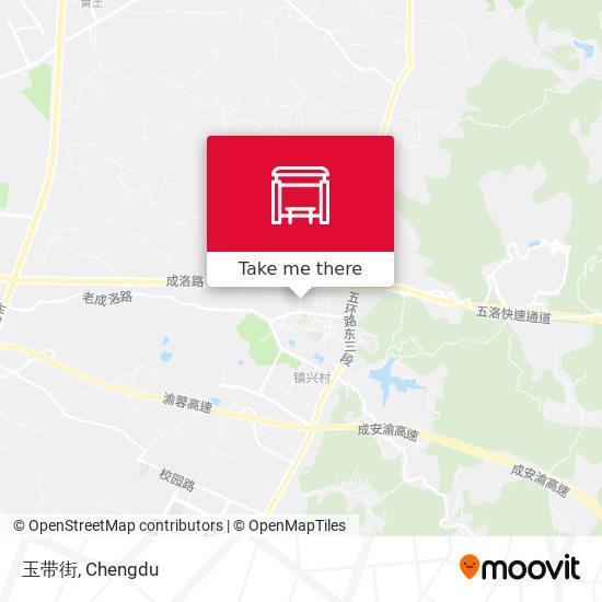 玉带街 map