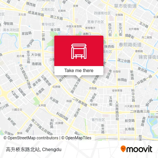 高升桥东路北站 map
