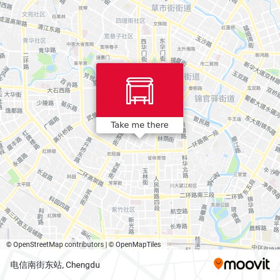 电信南街东站 map