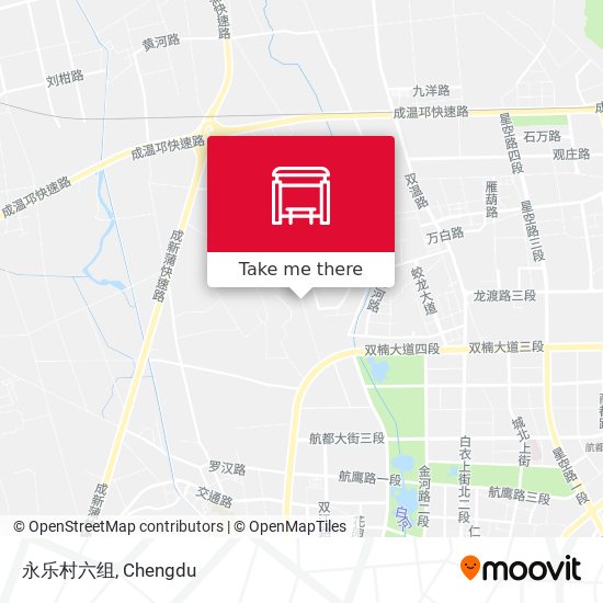永乐村六组 map
