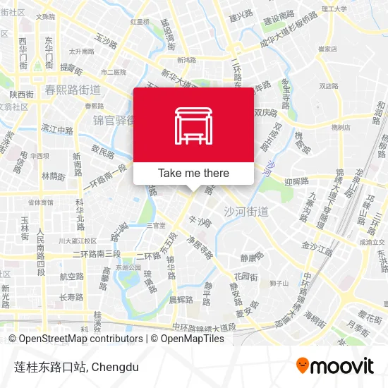 莲桂东路口站 map