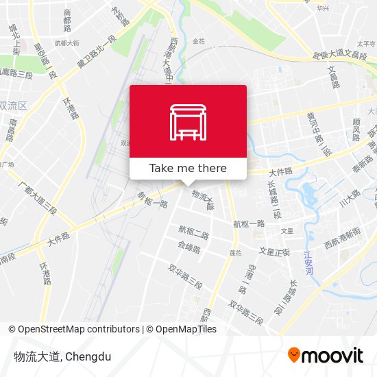 物流大道 map