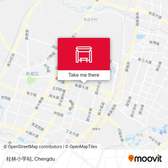 桂林小学站 map