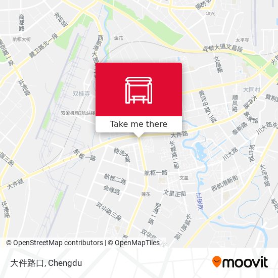 大件路口 map