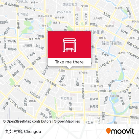 九如村站 map