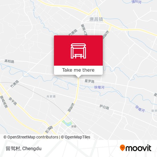 留驾村 map