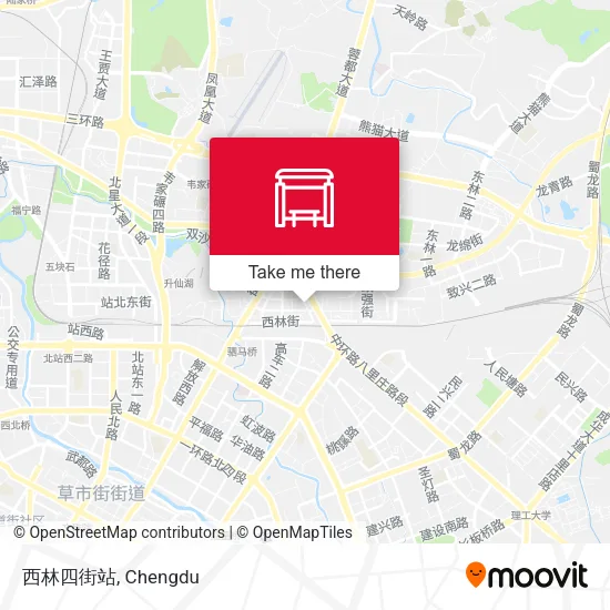 西林四街站 map