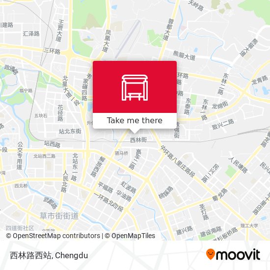 西林路西站 map