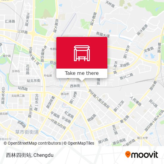 西林四街站 map