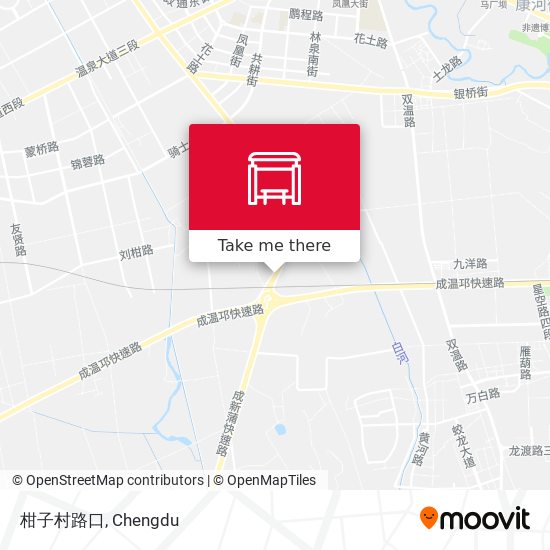 柑子村路口 map
