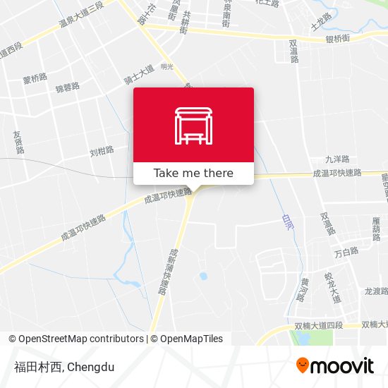 福田村西 map