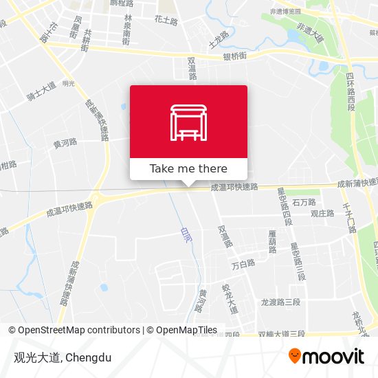 观光大道 map