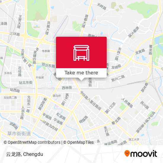 云龙路 map