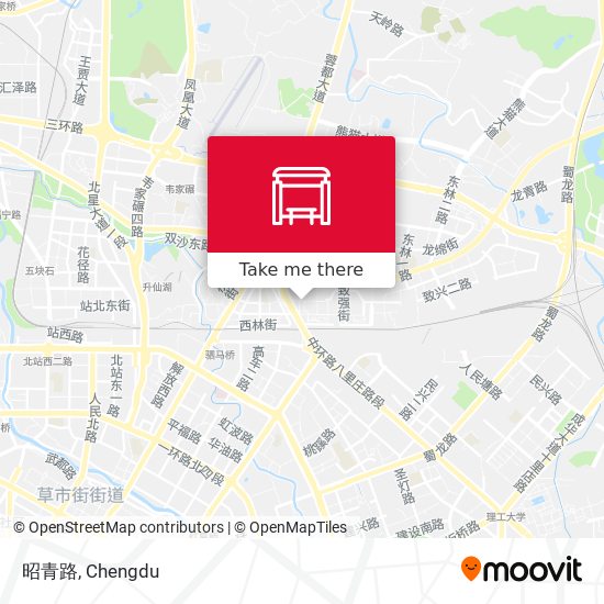 昭青路 map