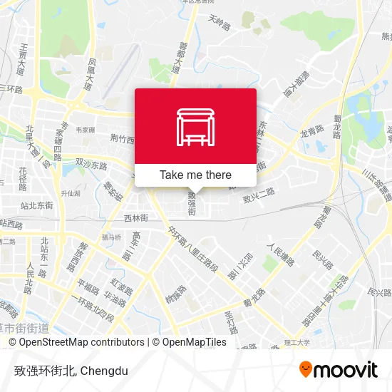 致强环街北 map
