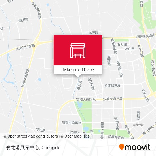 蛟龙港展示中心 map