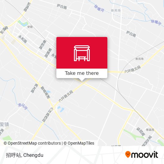 招呼站 map