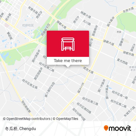 冬瓜桥 map