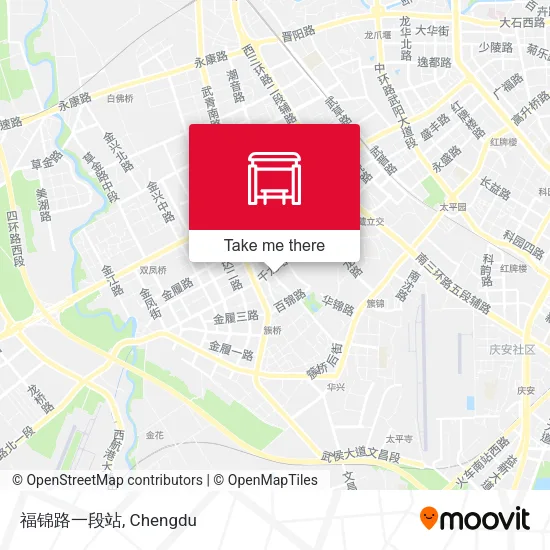 福锦路一段站 map