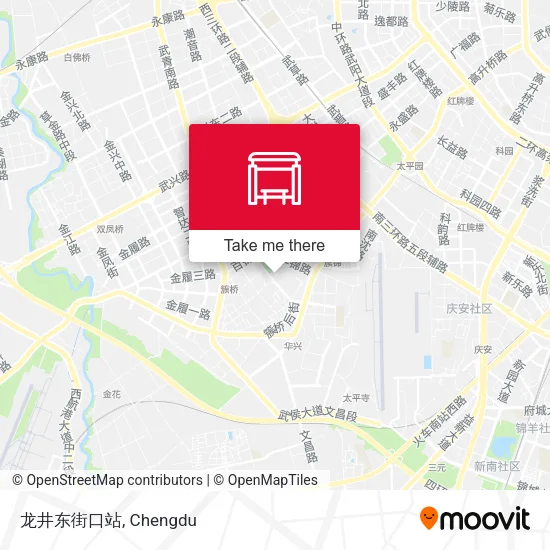 龙井东街口站 map