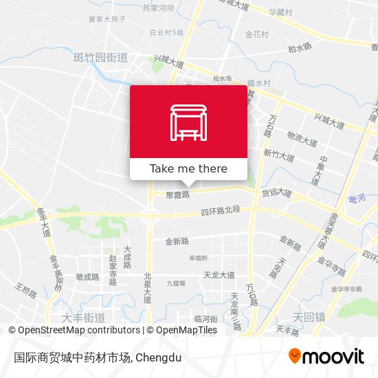 国际商贸城中药材市场 map
