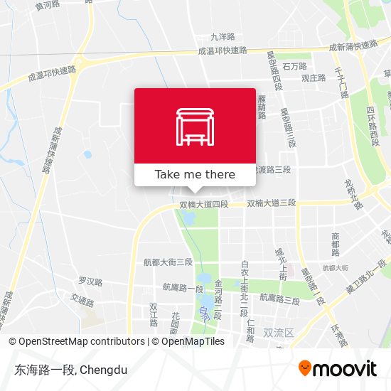东海路一段 map